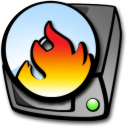 harddrive cdrom burner icon